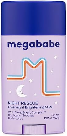 Megababe Night Rescue | Brightening & Soothing | 2.12 oz