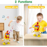 TOYMAKER La Granja de Zenon Bartolito Chicken Baby Toys Dancing Toddlers Toys，Music Kids Interactive Early Learning Educational Toys for 1 2 3 4 Year Old Boys Girls Birthday and Christmas