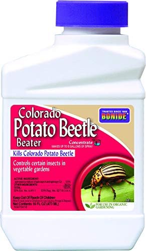 Bonide Colorado Potato Beetle Beater Concentrate, 16 oz Makes 8 Gallons for Organic Gardening and Vegetable Garden Insect Control