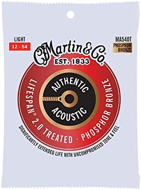Martin Authentic Acoustic Guitar Strings - Lifespan 2.0 Treated