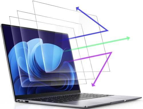 3 Pcs 15.6 Inch Laptop Anti Blue Light Screen Protector for 16:10 Widescreen Monitor, 15" Computer Glare Filter/Uv Blocker Shield Cover/Eye Protection Film
