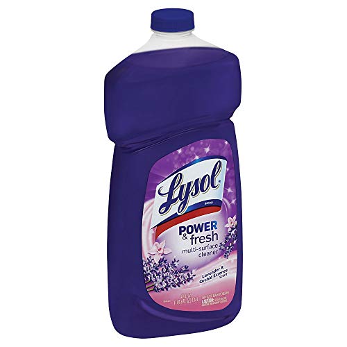 Lysol Clean & Fresh Multi-Surface Cleaner, Lavender Orchid, 30 - 40 Ounce (Packaging may vary)