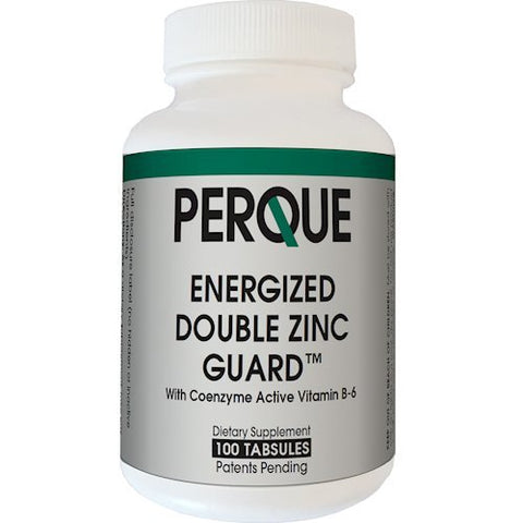 PERQUE- Energized Double Zinc Guard 100 tabs