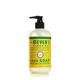 MRS. MEYER'S CLEAN DAY Hand Soap, Made with Essential Oils, Biodegradable Formula, Honeysuckle, 12.5 fl. oz - Pack of 6