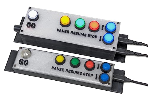 GO Button Box Remote compatible with QLab®, SCS, Midi, Single, Dual USB, and DIN