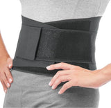 MUELLER Sports Medicine Adjustable Back Brace for Men and Women, Relief for Upper and Lower Back Pain, Sciatica, and Scoliosis, Black, One Size Fits Most