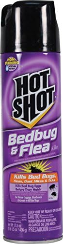 Hot Shot Bedbug & Flea Killer3 (Aerosol) (17.5 oz), pack of 1