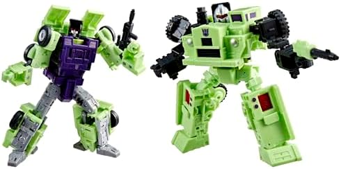 Transformers Studio Series The The Movie Constructicon Long Haul & Constructicon Hook, 6.5-inch Action Figures, Robot Toys for Ages 8+