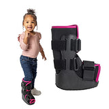 Brace Direct Children’s Pediatric Walker Fracture Boot for Kids Broken Toe or Foot, Left or Right Foot, Lightweight Padded Support Cam Boot for Foot Injury