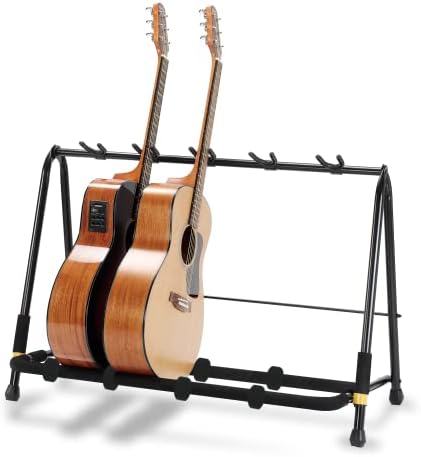 Hercules Stands GS525B 5 Space Guitar Rack Black