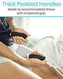 Vive Sock Aid - Easy On and Off Stocking Slider - Donner Pulling Assist Device - Sock Helper Aide Tool - Puller for Elderly, Senior, Pregnant, Diabetics - Pull Up Assistance Help