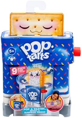 Pop-Tarts™ Toasty Treatz Toaster with Scented Plush, Make A Soft & Squishy Surprise Pop-Tart Plush Friend, Pop in A Pastry & See A Surprise Scented Plush Pop Up