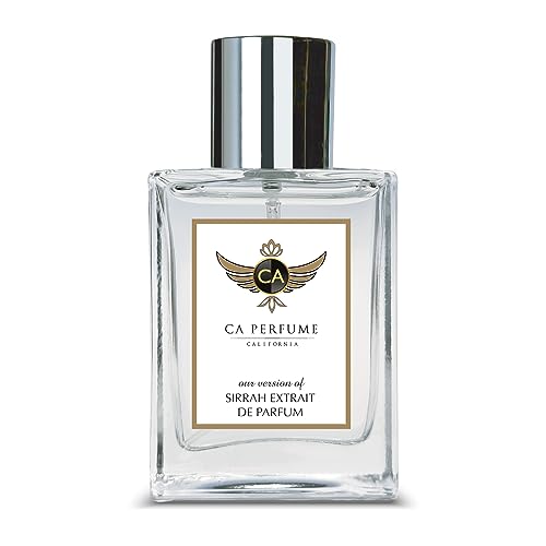 CA Perfume Impression of Tiziana T Sirrah Extrait de Parfum For Women & Men Replica Fragrance Dupes Eau de Parfum Spray Bottle 1.7 Fl Oz/50ml-X1