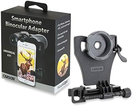 Carson HookUpz Universal Smartphone Digiscoping Adapter for Most Full Sized Binoculars (IB-700) XX-Large