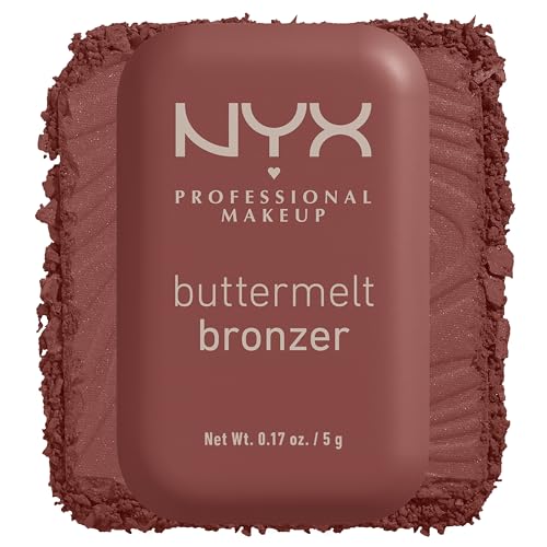 NYX PROFESSIONAL MAKEUP Matte Buttermelt Bronzer, Longwear Face Makeup with Up to 12 Hours of Wear, Vegan Formula - Butta Dayz