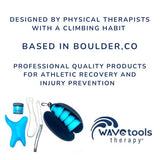 The Wave Tool, The Ultimate Soft Tissue Release Tool. Patented, Ergonomic Scraping and Massage Tool for trigger points, fascial release, muscle aches, pain, tendonitis, scar tissue, athletic recovery