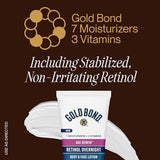 Gold Bond Age Renew Retinol Overnight Body & Face Lotion, With Retinol & Peptide Complex, 7 oz.