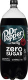 DR PEPPER Cherry Zero Sugar Soda, 2 L bottle