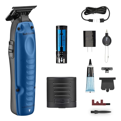BaBylissPRO FXONE LO-PROFX Professional Cordless Trimmers for Men with Interchangeable Battery