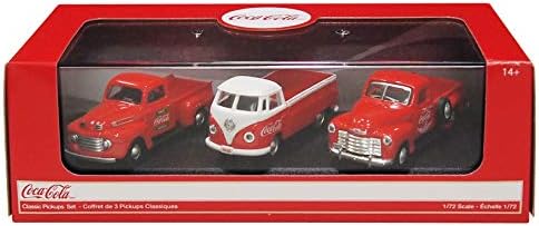 1/72 Classic Pickups Set (1948 Ford F1 Pickup, 1962 Volkswagen T1 Pickup & 1953 Chevrolet 3100 Pickup)