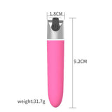 Mini Travel Pocket Quiet Bullet Tool - Powerful Silicone Massage Rod for Women Pleasure Portable & Handheld Personal Bullet Tool for Quick Relaxation Z1