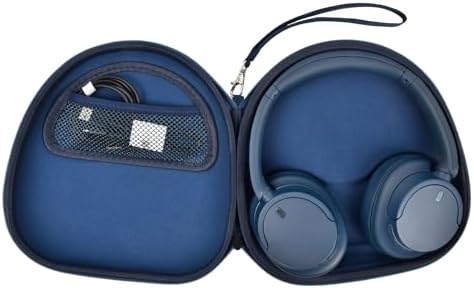 PAIYULE Case Compatible with Sony WH-CH720N WH-CH520 WH-1000XM4 Noise Canceling Wireless Headphones Bluetooth Over The Ear Headset, Carrying Storage for JBL Tune 720BT 510BT (Box Only) (Blue)