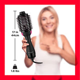 REVLON One-Step Volumizer Original 1.0 Hair Dryer and Hot Air Brush, Black