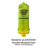 RESCUE! Yellowjacket Attractant – for RESCUE! Reusable Yellowjacket Traps – 4 Week Supply - 2 Pack