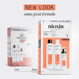 Nioxin Scalp + Hair Thickening System 4 - Hair Thickening System for Colored Or Dry Damaged Hair with Progressed Thinning, Trial Size (Packaging May Vary)