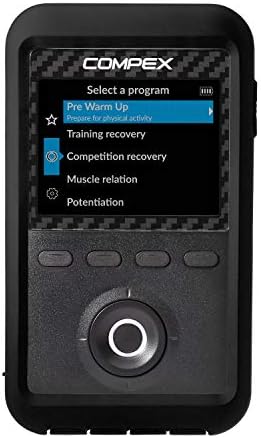 Compex Sport Elite 3.0 Muscle Stimulator with TENS Kit, 10 Programs Helps facilitate and Improve Muscle Performance, Black