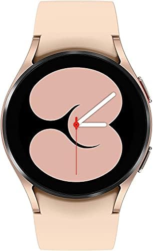 SAMSUNG Galaxy Watch 4 40mm R860 Smartwatch GPS Bluetooth WiFi (US Version) (Pink) (Renewed)