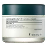 PYUNKANG YUL [PKY] Calming Moisture Nourishing Cream Instantly Soothes Sensitive Skin, Face Moisturizer for Healthy Skin Vitality with Collagen, Vegan, Korean Skincare (1.69 Fl. Oz, 50ml)