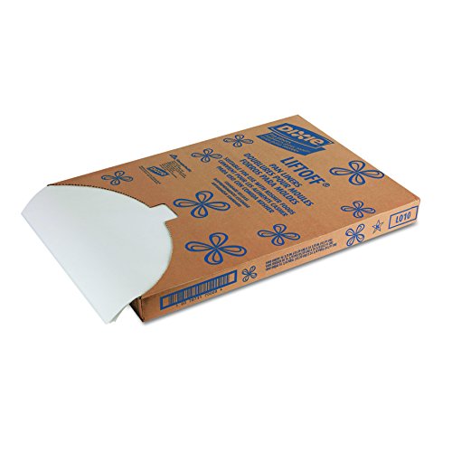 Dixie Grease-Proof Non-Stick Pan Liner by GP PRO (Georgia-Pacific), White, LO10, 24.375'' Length x 16.375" Width, (Case of 1,000)