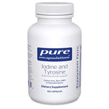 Pure Encapsulations Iodine and Tyrosine | Hypoallergenic Supplement for Enhanced Thyroid Support | 120 Capsules
