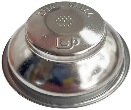 Double Cup Dual Wall coffee Filter Basket compatible with Breville BES870/875/880/878/890/500/BES860XL Coffee Machine Parts handle Filter Basket BES870XL (Single Shot)