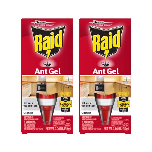 Raid Ant Gel, Kills Ants You Don't See 1.06 Ounce (Pack of 2)