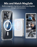 ESR for iPhone 16 Pro Max Case, Compatible with MagSafe, Shockproof Military-Grade Protection, Magnetic Phone Case for iPhone 16 Pro Max 6.9 inch, Clear