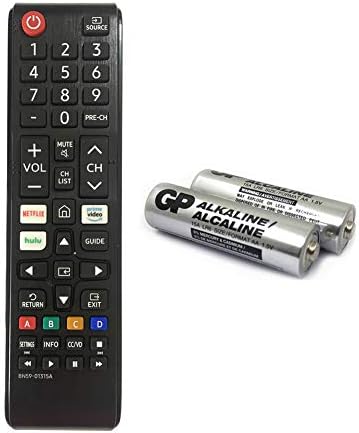 BN59-01315A Replacement for Samsung TV Remote Control BN59-01315J BN59-01315E (Non Universal) for Smart TV UN43RU710D UN43RU7200 UN50RU7100 UN50RU710D UN50RU7200 and More with GP Alkaline 2 Batteries