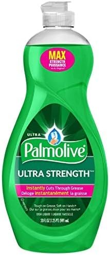 Palmolive Ultra Strength Dishwashing Liquid, Original Scent, 20 Fl Oz (Pack of 3)