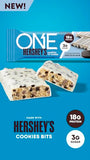 ONE Protein Bars, Hershey's Cookies 'n' Creme, Gluten Free with 18g Protein and 3g Sugar, Pantry Staples, 2.12 oz (12 Count)