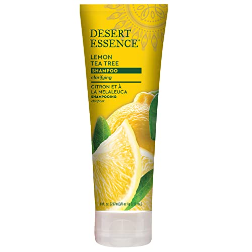 Desert Essence Lemon Tea Tree Shampoo - 8 Fl Oz - Pack Of 3