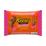 REESE'S Milk Chocolate Peanut Butter Hearts Candy, Valentine's Day Candy, 10.2 Oz. Bag