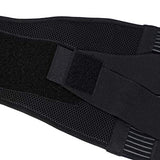 NeoTech Care Adjustable Compression Back Brace Lumbar Support Belt, Black, Size L