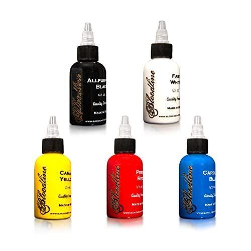 Bloodline Body Bloodline Body Ink Set Best 5 Selling Colors ½ oz