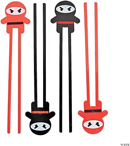 Fun Express Ninja Plastic Chopsticks - 12 Ct.