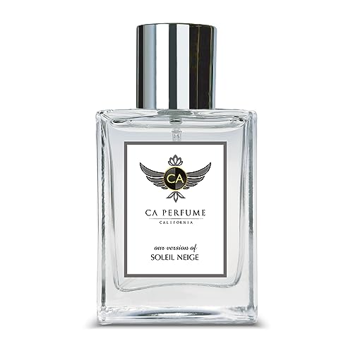 CA Perfume Impression of Tom F Soleil Neige For Women & Men Replica Fragrance Dupes Eau de Parfum Spray Bottle 1.7 Fl Oz/50ml-X1