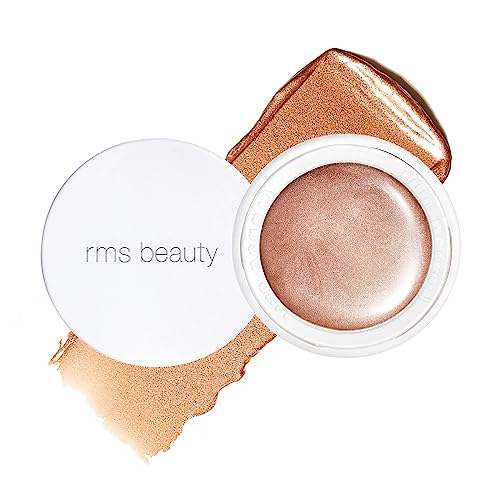 RMS Beauty Luminizer - Cream Highlighter Makeup, Face Highlighter & Inner Corner Eye Highlighter, Glow Balm Dewy Makeup Face Highlighters & Luminizers