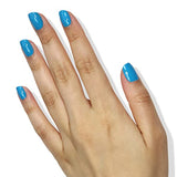 LONDONTOWN Neon Blue Glossy Nail Polish, Cabana Boy lakur, Vegan Chip-Resistant Long-Lasting Nail Lacquer, 40 fl oz