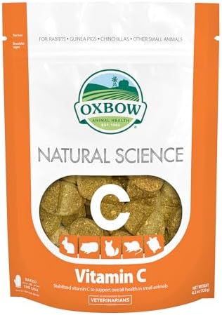 Oxbow Natural Science Vitamin C Supplement - Vitamin C for Guinea Pigs and other Small Animals, 4.2 oz.