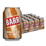 BARR since 1875, 24 Pack Shandyade 0% Alcohol, Non-Alcoholic Flavoured Fizzy Drink Cans "Fizzingly Fun" - 24 x 330 ml Cans